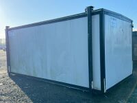 APPROX. 20ft x 10ft STEEL CLAD COMBI TOILET BLOCK - 29