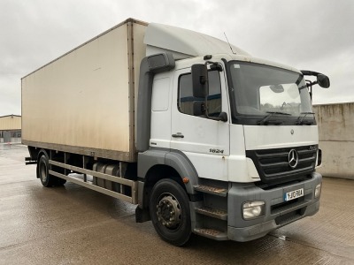 MERCEDES AXOR 1824 4X2 18 TON AUTOMATIC BOX LORRY