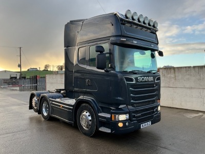 SCANIA R580 TOPLINE 6X2 AUTOMATIC TRACTOR UNIT