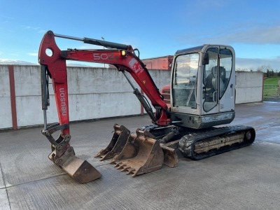 NEUSON 50Z3 5 TON MIDI EXCAVATOR