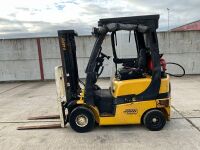 YALE GLP16VX 1.5 TON GAS FORKLIFT - 2