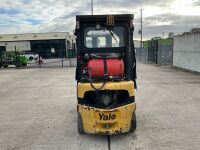 YALE GLP16VX 1.5 TON GAS FORKLIFT - 4