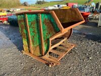 LARGE FORKLIFT TIPPING SKIP (GREEN)