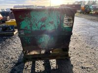 LARGE FORKLIFT TIPPING SKIP (GREEN) - 6