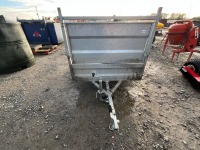 APPROX 7.6ft x 5.6ft 750KGS SINGLE AXLE GALVANISED TRAILER - 2