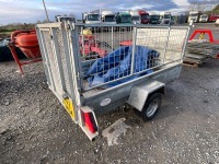 APPROX 7.6ft x 5.6ft 750KGS SINGLE AXLE GALVANISED TRAILER - 9