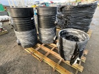 PALLET OF ASSORTED PLASTIC MANHOLE BASES & RISERS - 2