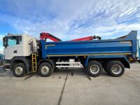 SCANIA R400 8x4 32 TON MANUAL TIPPING GRAB LORRY  - 6