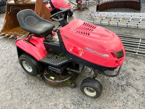 TWIN CUT PLUS RIDE ON LAWNMOWER