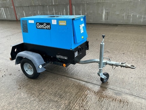 GENSET MPM10/300SS-KA SINGLE AXLE FAST TOW DIESEL WELDER