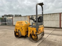 BENFORD TEREX TV1200 DIESEL RIDE ON TWIN DRUM ROLLER - 3