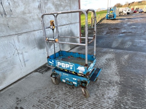 POPUP PUSH ECO 6 BATTERY OPERATED SCISSOR LIFT