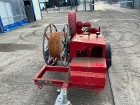 TWS PETROL SINGLE AXLE CABLE PULLING TRAILER - 2