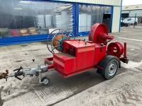 TWS PETROL SINGLE AXLE CABLE PULLING TRAILER - 3