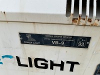 GENERAC TOWER LIGHT VB-9 DIESEL SINGLE AXLE LED LIGHTING TOWER - 16