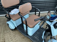 UNUSED IRGCC40 BATTERY OPERATED 3 WHEEL 3 SEATER CART - 4