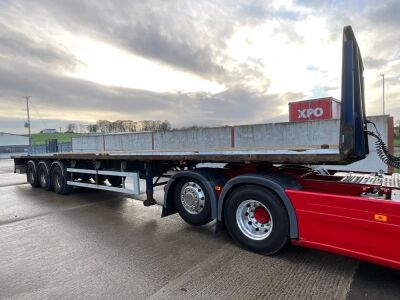 SDC 45ft TRI AXLE FLAT TRAILER ON AIR