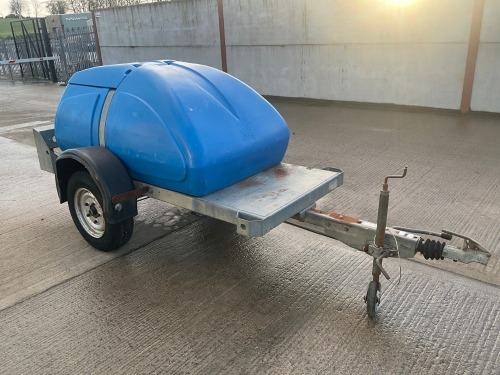 WESTERN SINGLE AXLE FAST TOW WATER BOWSER