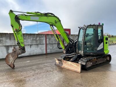 HITACHI ZX85USB-5A 8.5 TON MIDI EXCAVATOR (K1220)