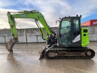 HITACHI ZX85USB-5A 8.5 TON MIDI EXCAVATOR (K1220) - 3