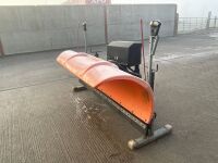 APPROX. 8ft SCHMIDT SNOW PLOUGH & CRADLE - 2