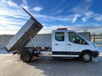 FORD TRANSIT 350 L3 RWD 2.0 TDCI 130PS CREW CAB TIPPER - 12