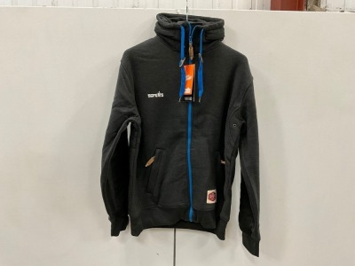 UNUSED SCRUFFS FULL ZIP FLEECE XL