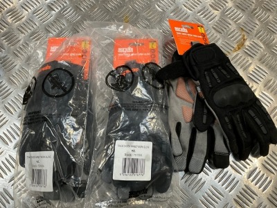 3No. UNUSED PAIRS OF SCRUFFS WORKGLOVES L