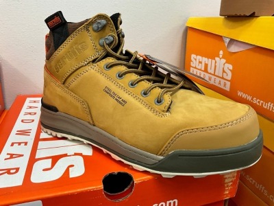 UNUSED SCRUFFS WORKBOOTS SIZE 8