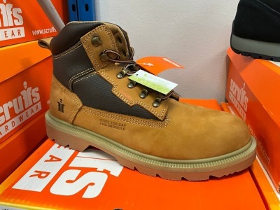 UNUSED SCRUFFS WORKBOOTS SIZE 10