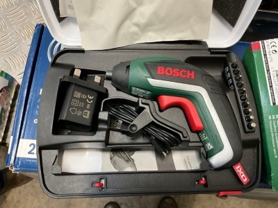 UNUSED BOSCH IXO 3.6v CORDLESS SCREWDRIVER