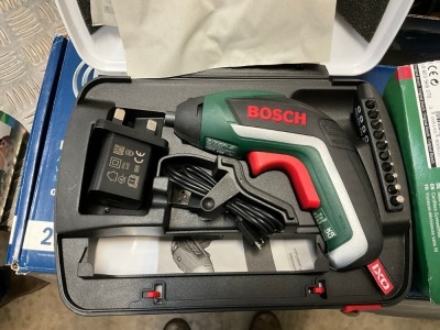 UNUSED BOSCH IXO 3.6v CORDLESS SCREWDRIVER