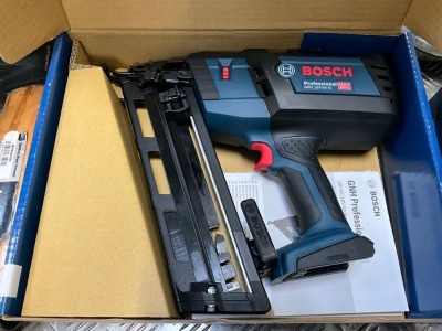 UNUSED BOSCH GNH18V-64 CORDLESS NAILER