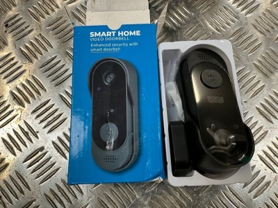 UNUSED Wi-Fi CAMERA DOORBELL WITH HD VIDEO INTERCOM