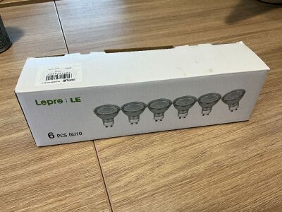 6No. UNUSED LED SPOTLIGHT BULBS