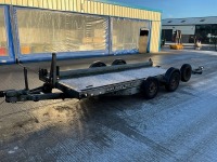 BRIAN JAMES 16FT X 6FT3" TWIN AXLE TILT BED CAR TRANSPORTER - 5