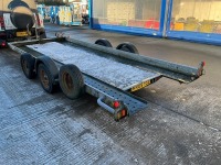 BRIAN JAMES 16FT X 6FT3" TWIN AXLE TILT BED CAR TRANSPORTER - 9