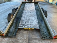 BRIAN JAMES 16FT X 6FT3" TWIN AXLE TILT BED CAR TRANSPORTER - 18