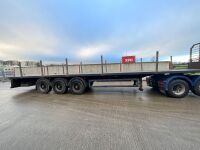 McGRATH 45ft TRI AXLE FLAT BED TRAILER ON AIR - 21