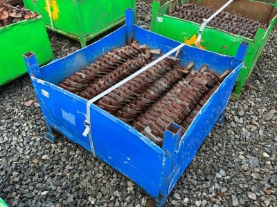 METAL CRATE TO INC. CONCRETE SHUTTERING CLAMPS