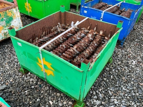 MEVA METAL CRATE TO INC. CONCRETE SHUTTERING CLAMPS