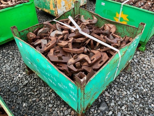 MEVA METAL CRATE TO INC. CONCRETE SHUTTERING CLAMPS