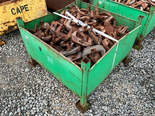 MEVA METAL CRATE TO INC. CONCRETE SHUTTERING CLAMPS