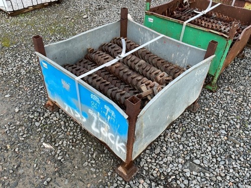 MEVA METAL CRATE TO INC. CONCRETE SHUTTERING CLAMPS