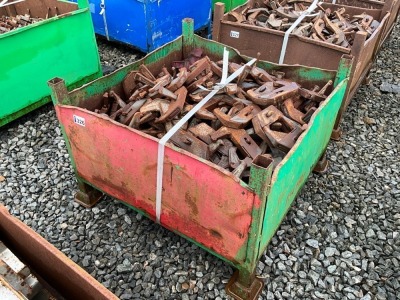 METAL CRATE TO INC. CONCRETE SHUTTERING CLAMPS