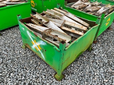 METAL CRATE TO INC. CONCRETE SHUTTERING CLAMPS