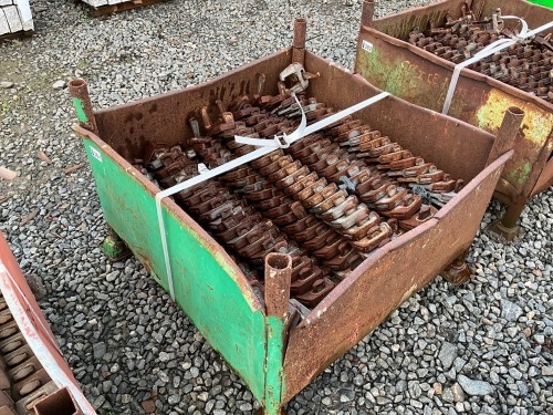 MEVA METAL CRATE TO INC. SHUTTERING CLAMPS