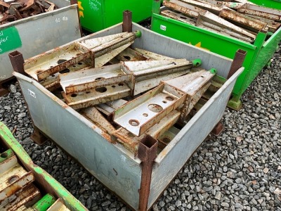 METAL CRATE TO INC. CONCRETE SHUTTERING CLAMPS