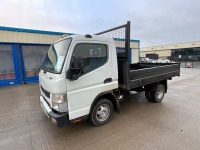 MITSUBISHI FUSO CANTER 3C13 3.5 TON TIPPER - 3