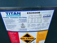 TITAN ES2500B PLASTIC BUNDED FUEL TANK - 8